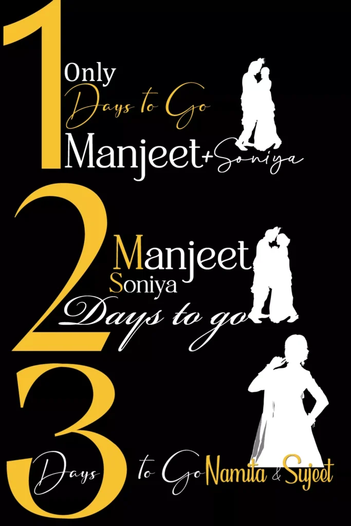 Pre Wedding Day to Go PSD Free Download